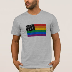 T-shirt Drapeau de gay pride
