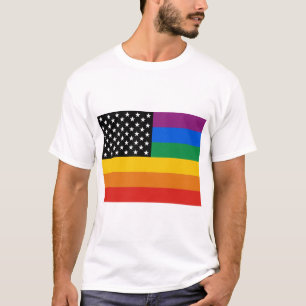 T-shirt Drapeau de gay pride