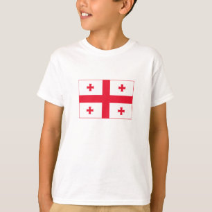 T-shirt Drapeau de Géorgie