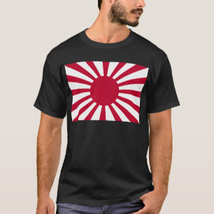 T-shirt Drapeau de guerre de Soleil Levant de l'armée de