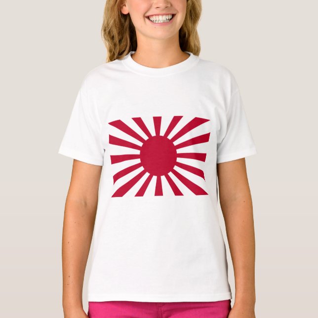 T-shirt Drapeau de guerre impérial du Japon (Devant)