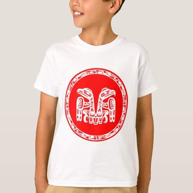 T-shirt Drapeau de Haida (Devant)
