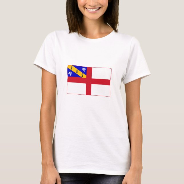 T-shirt Drapeau de Herm (Devant)
