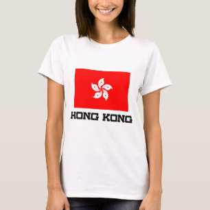 T-shirt Drapeau de Hong Kong