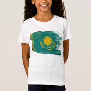 T-Shirt Drapeau de Kazakhstan