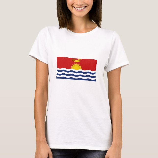T-shirt Drapeau de Kiribati (Devant)