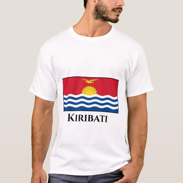 T-shirt Drapeau de Kiribati (Devant)