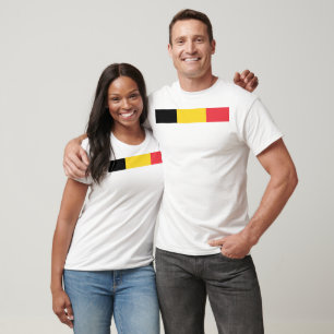 T-shirt Drapeau de la Belgique