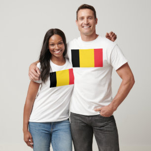 T-shirt Drapeau de la Belgique