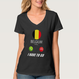 T-shirt Drapeau de la Belgique Souvenir la Belgique Appell
