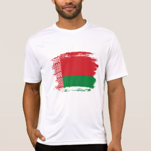 T-shirt drapeau de la Biélorussie
