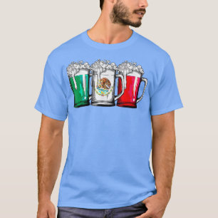 T-shirt Drapeau de la bière Meican Cinco De Mayo Femmes Ca