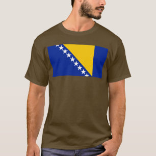 T-Shirt Drapeau de la Bosnie-Herzégovine Bosniaq