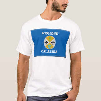 T-shirt Drapeau de la Calabre (Italie)