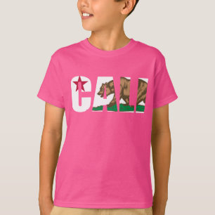 T-shirt Drapeau de la Californie Cali
