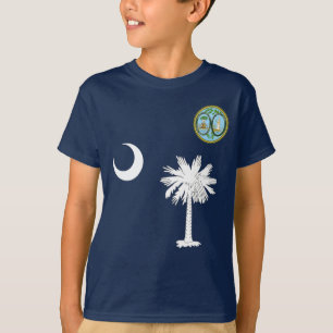 T-shirt Drapeau de la Caroline du Sud