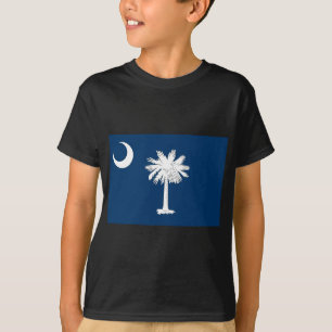T-shirt Drapeau de la Caroline du Sud