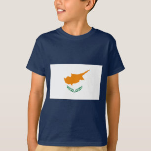 T-shirt Drapeau de la Chypre