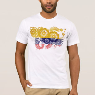 T-shirt Drapeau de la Colombie