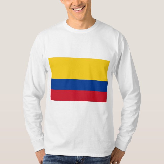 T-shirt Drapeau de la Colombie (Devant)