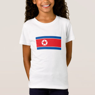 T-Shirt Drapeau de la Corée du Nord