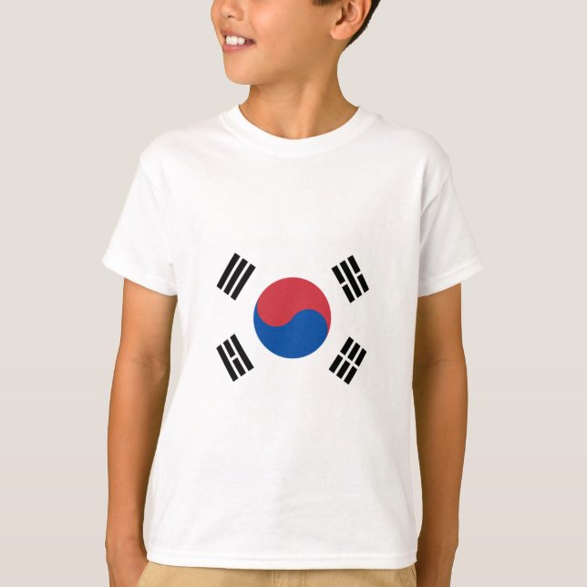 T-shirt Drapeau de la Corée du Sud (ROK) (Devant)