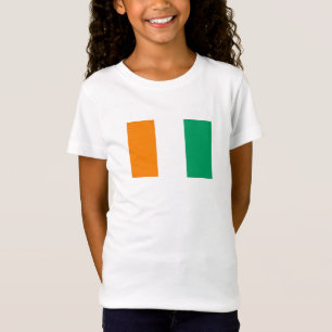 T-Shirt Drapeau de la Côte d'Ivoire