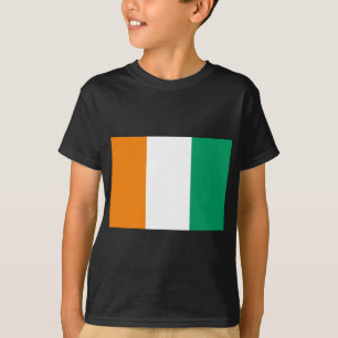 T-shirt Drapeau de la Côte d'Ivoire - Drapeau de la Côte d