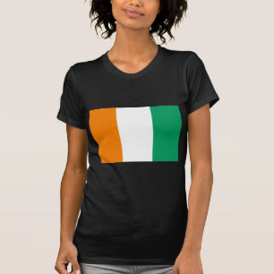 T-shirt Drapeau de la Côte d'Ivoire - Drapeau de la Côte d