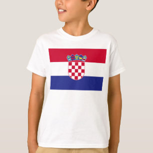 T-shirt Drapeau de la Croatie