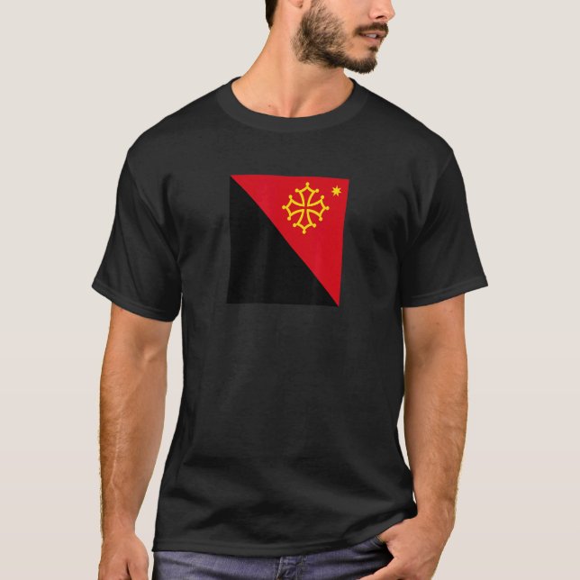 T-shirt Drapeau de la Fédération communiste anarchiste d'O (Devant)