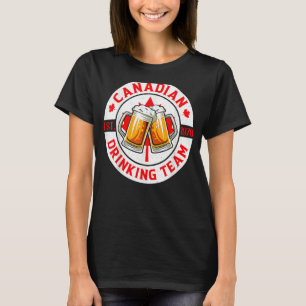 T-shirt Drapeau de la fête du Canada de l'Équipe canadienn