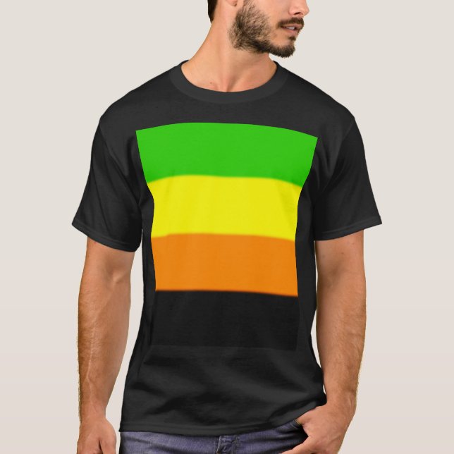 T-shirt Drapeau de la Fierté Aromantique (Devant)