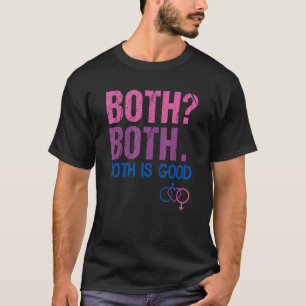 T-shirt Drapeau de la fierté bi Both Bisexualité Bisexuel