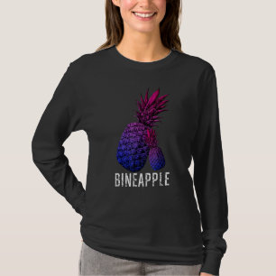 T-shirt Drapeau de la fierté bisexuelle Bineapple Ananas B