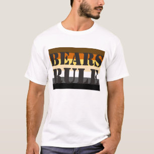 T-shirt Drapeau de la fierté de l'ours règne ours
