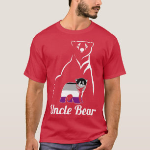 T-shirt Drapeau de la fierté de l'ours sexuel gay