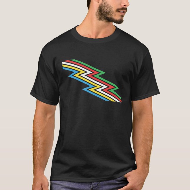 T-shirt Drapeau de la fierté d'invalidité Juillet Mois de  (Devant)