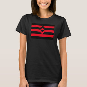 T-shirt Drapeau de la fierté du poing levé