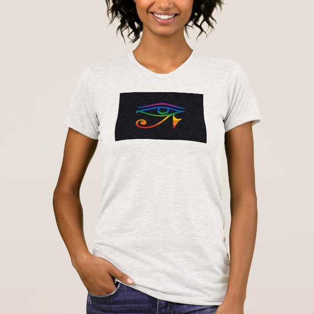 T-shirt Drapeau de la fierté gay goth (Devant)