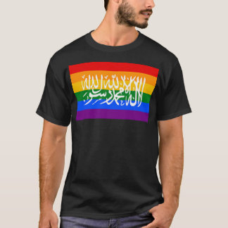 T-shirt Drapeau de la fierté islamique.