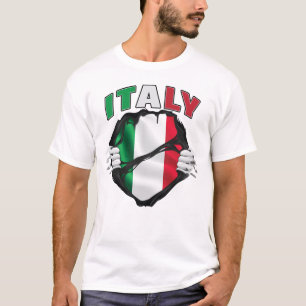 T-shirt Drapeau de la fierté italienne