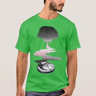 T-shirt Drapeau de la Fierté LGBT de Demigirl Tree