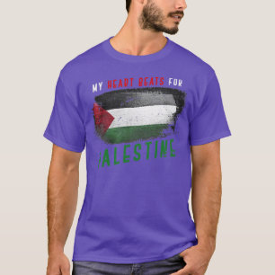 T-shirt Drapeau De La Fierté Palestinienne De Palestine