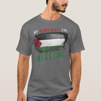 T-shirt Drapeau De La Fierté Palestinienne De Palestine