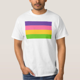 T-shirt Drapeau de la fierté sapphique