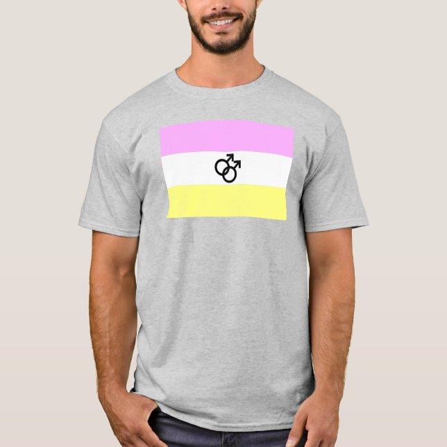 T-shirt Drapeau de la Fierté Twink (Devant)