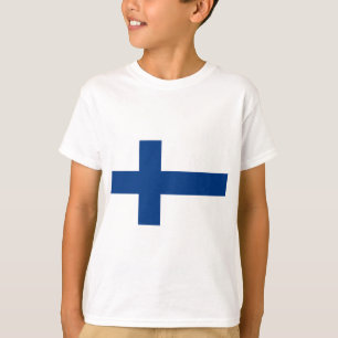 T-shirt Drapeau de la Finlande - Suomen lippu - Flaga Finl