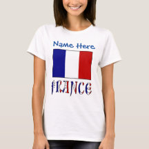 Drapeau de la France personnalisé Héritage pour fe