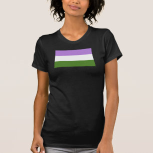 T-shirt Drapeau de la Genderqueer Pride